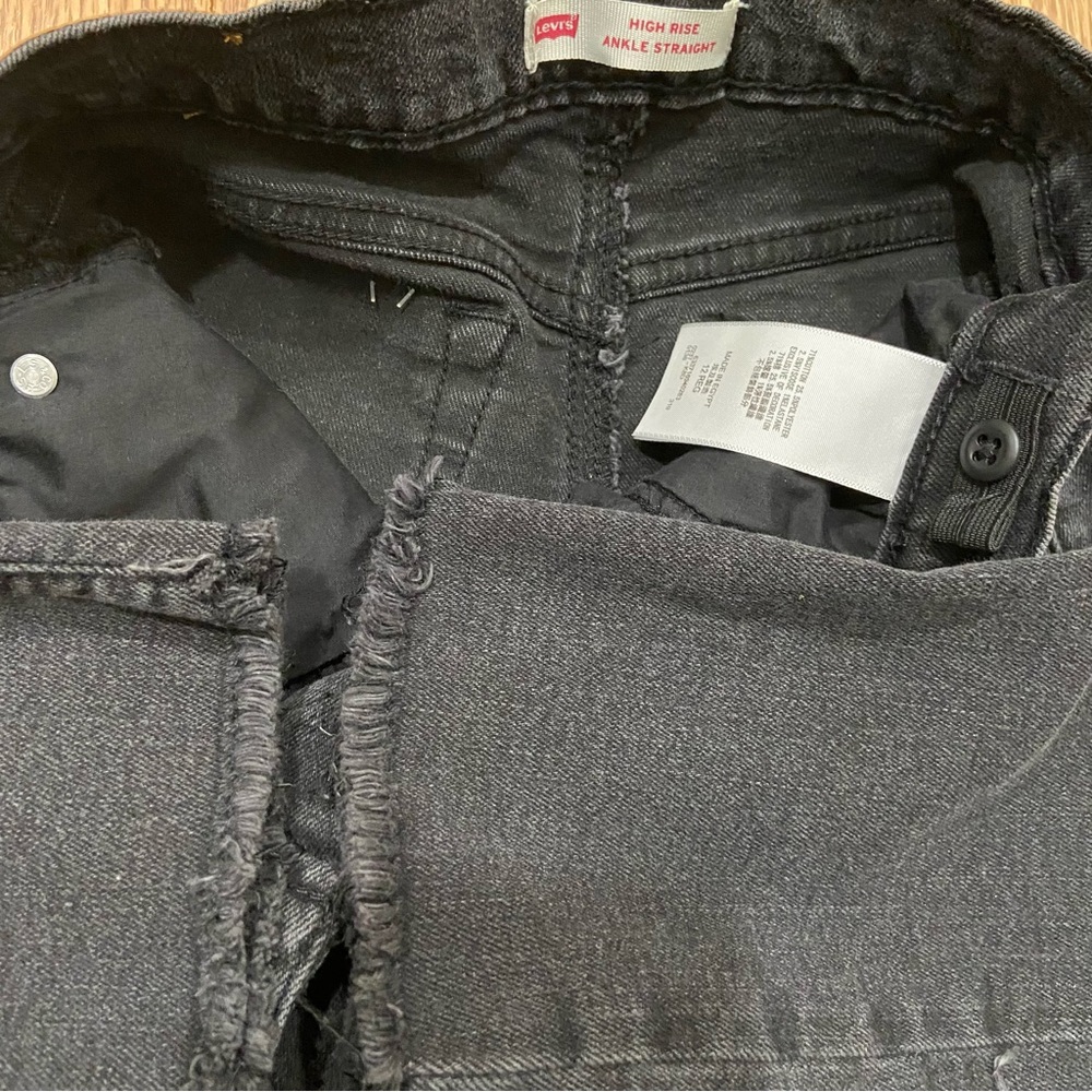 Levi’s High Rise Ankle Straight Jeans - Picture 4 of 5